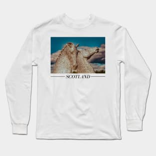 Kelpies, Scotland | Unique Beautiful Travelling Home Decor | Phone Cases Stickers Wall Prints | Scottish Travel Photographer  | ZOE DARGUE PHOTOGRAPHY | Glasgow Travel Photographer Long Sleeve T-Shirt